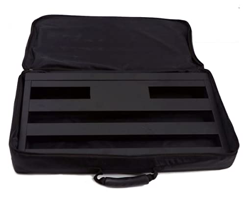 image for TUOREN Portable Gig Bag Guitar Effects Pedal Board Carry Bag 23.6 x 13