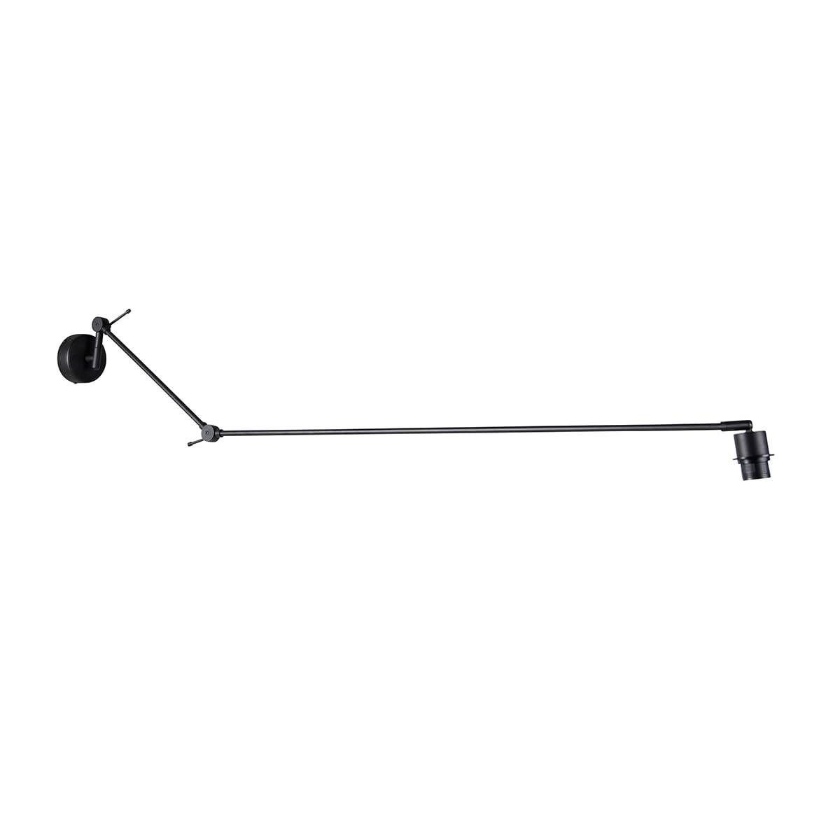Qazqa blitz - Appliques Moderno - 1 luce - L 140 cm - Nero - Moderno - Soggiorno I Camera da letto I Sala da Pranzo I Cucina