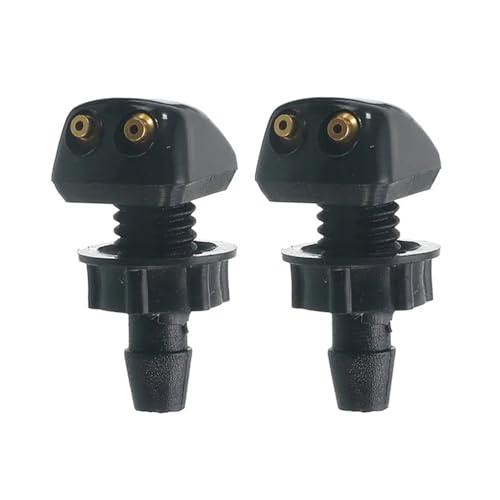 TATARENGS Boquillas Lavado Parabrisas Pulverizador Universal para Limpiaparabrisas Delantero De Coche, Boquilla Rociadora, Regulador De Rociador De Agua, Paquete De 2