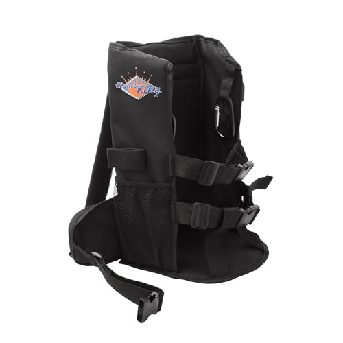 Flame King Propane Tank Backpack Carrier for 5LB or 10LB Cylinder and Weed Torch