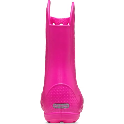 Image of Crocs Kids' Handle It Rain Boots | Waterproof Slip On Shoes | Kids' Rain Boots