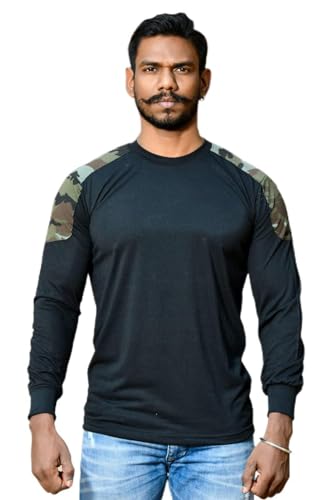 Image of Onekbhalo Men's Uri T-Shirt Army Military T-Shirt