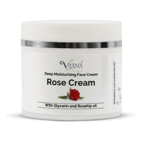 Vilana Natural Beauty Rose Cream for All Skin Types Cover