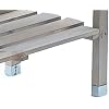 UNUS Pflanztisch Aus Holz Mit Zinkplatte - 78x36x131 Cm, 2 Ablagen, Für Garten, Terrasse & Balkon