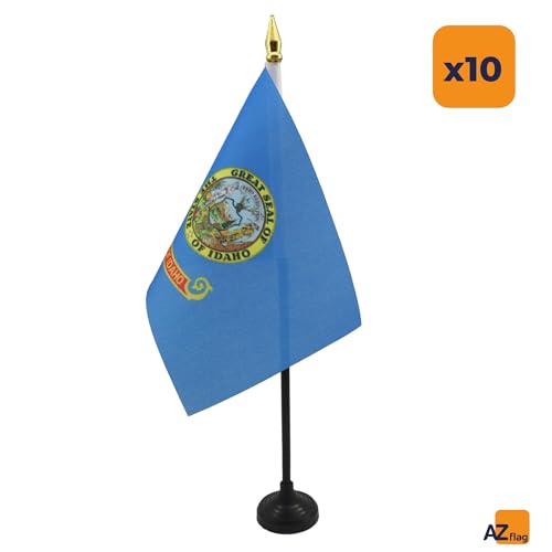 Drapeau Idaho de table lot de 10 pour réception et réunion - 3
