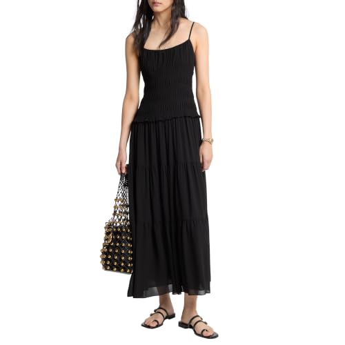 Image of Michael Kors Women's Smocked Maxi Dress