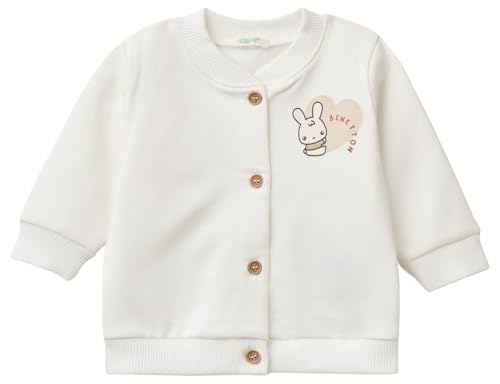 United Colors of Benetton Unisex Baby Jacke M/L 35q2a501f Strickjacke,...