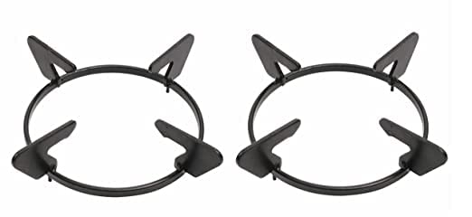 Generic New Trend Heavy Duty Pan Support For All Glass Top Gas Stove(15X15X5) (2) - Open, Black (B0C392YWC6) Amazon Price History, Amazon Price Tracker