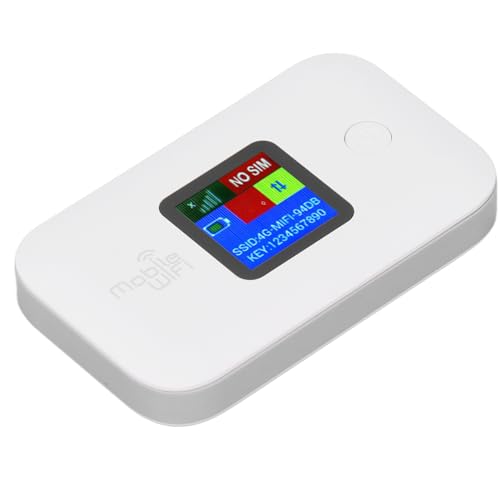 Image of Yinhing 4G Portable Router for Europe Asia 300Mbps Mobile Hotspot with 3000mAh Battery Connects 10 Devices SIM Card Slot for Phone Laptop Tablet