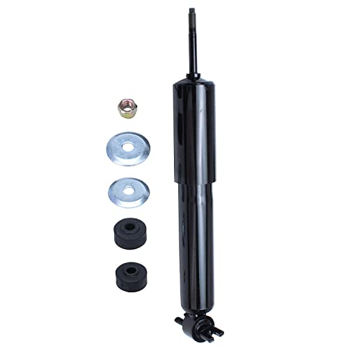 Image of Detroit Axle - 2WD Front Shock Absorbers for 03-14 Chevy Express GMC Savana 1500, 03-07 Express Savana 2500, 2 Shock Absorbers Assembly Set Replacement 2003 2004 2005 2006 2007