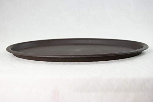 Yubonzai Oval Brown Plastic Humidity/Drip Tray for Bonsai Tree and House Indoor Plants from 9' to...