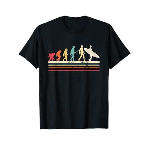 Evolution Surfer Regalo para jugadores de Surfer Surf Camiseta