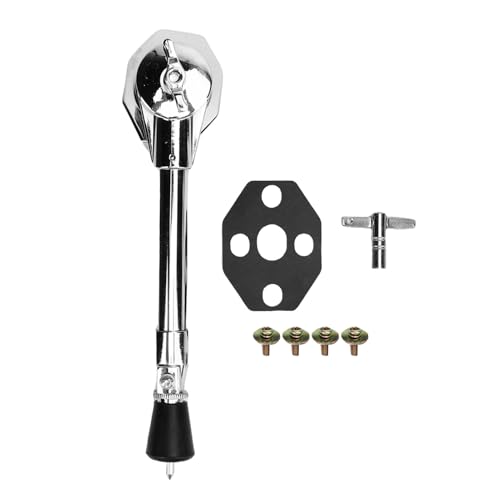 Mbeysaq Drum Spur Leg Carbon Steel Anti Slip Angle Adjustable Drum Support Stand Bracket