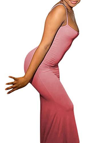 Robe caraco moulante basique stretch et légère pour femme