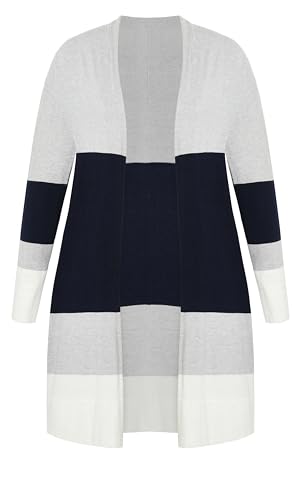Image of Avenue Women's Keelyn Colorblock Cardigan