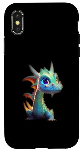 �I�p�[���̐Ԃ����h���S��-�N���X�^���L�p���A���ȃA�[�g�B �X�}�z�P�[�X iPhone X/XS �p