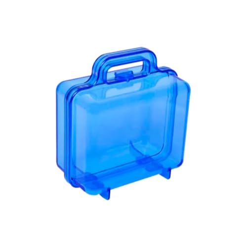Kit 20 Maleta Maletinha Acrilica p/ Lembrancinha Infantil Festa (Azul)