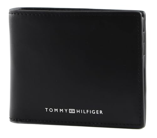 Tommy Hilfiger TH Modern Leather Mini CC Wallet Black