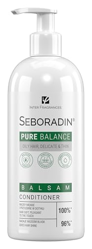 Seboradin Balsamo Capelli Per Capelli Sottili E Fini Per Capelli Grassi Idratante Volumizzante Lisciante Inulina Olio Di Jojoba Glicerina Vegetale Pure Ballance 400 ml