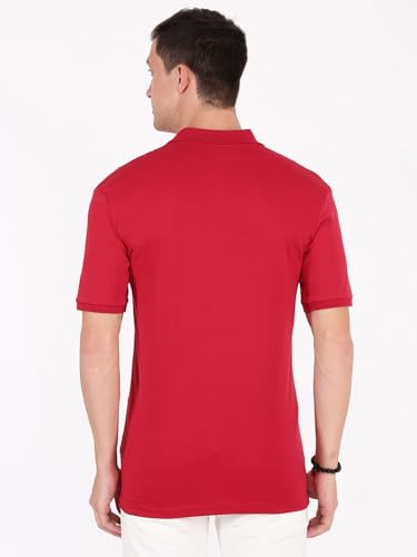 Image of Macroman M-Series Men's Solid Regular Fit T-Shirt