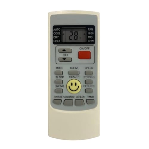 Image of Upix AC Remote No. 45A (No Backlight), Compatible /Replacement for Voltas AC Remote Control (Exactly Same Remote Will Only Work)