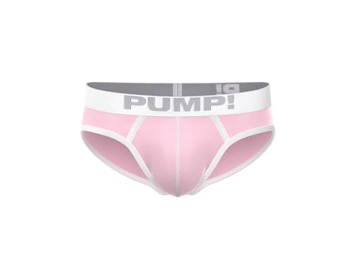 Pump! Milkshake Brief Men's Designer Briefs | Athletic Style Underwear with Supportive Fit
