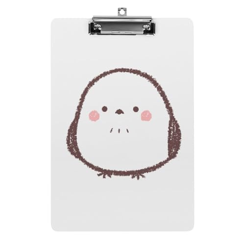 クリップボード シマエナガ 鳥 A4サイズ対応 クリップファイル バインダークリップ 用箋ばさみ ファイルボード メモ帳 縦型 書類整理 おしゃれ かわいい 筆記 多機能 壁掛け プレゼント