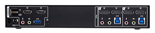 Solución de 2 puertos 4K DisplayPort Dual para evitar cables sueltos 2