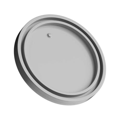 Klarspülkammerdichtung aus Gummi für Klarspüler für Miele Geschirrspüler 5254442/5254441/5254440 für Dosierkombination Klarspülerfach Geschirrspüler Spülmaschine, Gray