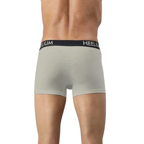 HEELIUM Bamboo Underwear Trunk for Men | 3X Softer Than Cotton & Odour Free | Stretchy Fabric & Durable Waistband