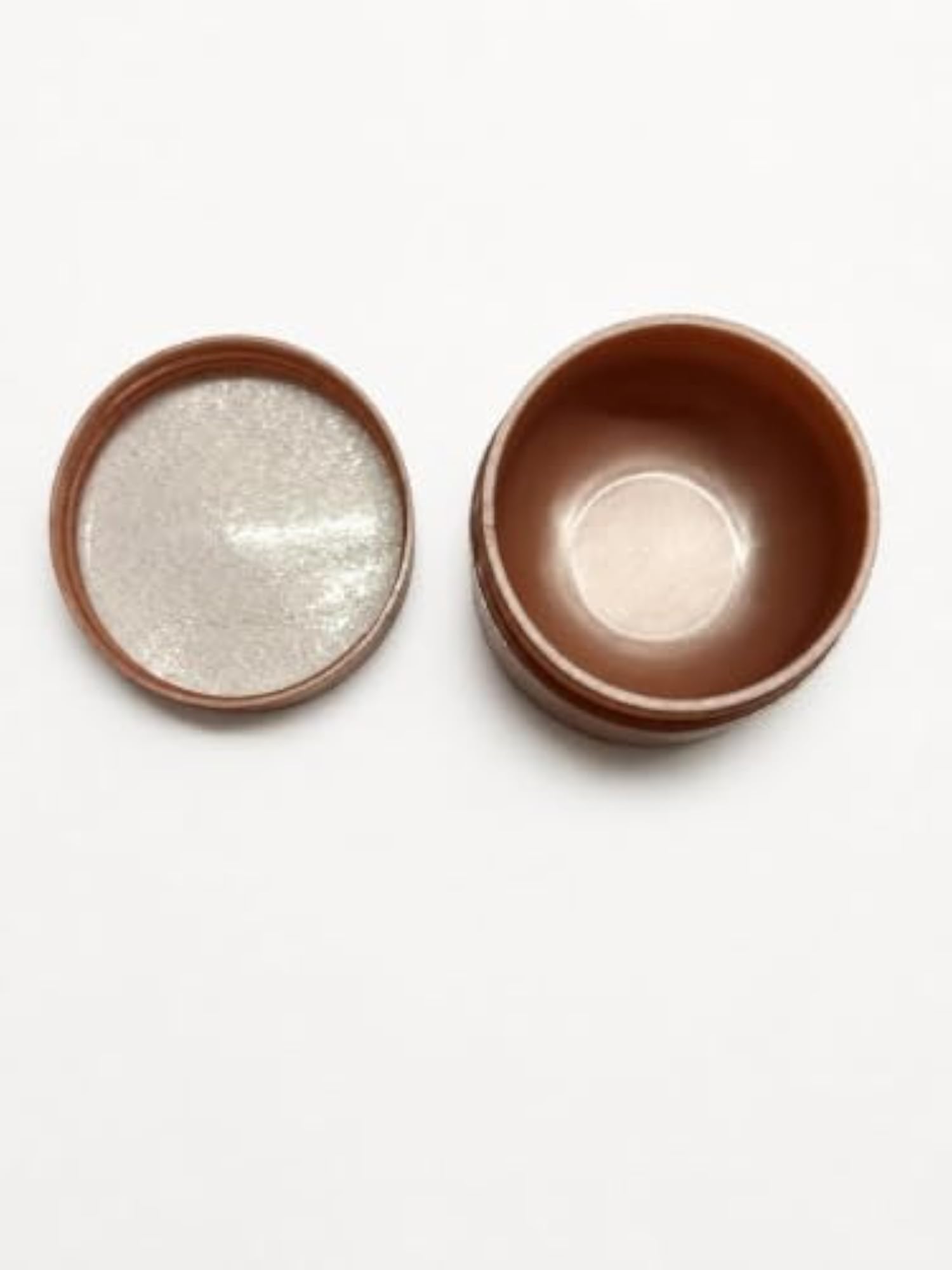 Round Empty Plastic Cosmetic Cream Container Jars, Pack of 12
