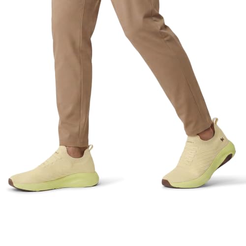 Image of Neeman's Begin Walk Glide Sneakers for Men | Breathable Knit Upper, Cushioned EVA Sole | Lightweight Walking Shoes for Everyday Comfort