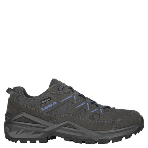 LOWA Halbschuh SIRKOS EVO GTX LO graphit/blau, 40