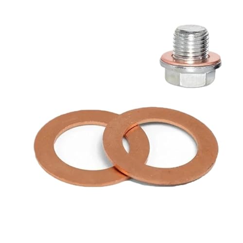 Joint de vidange d'huile 14mm en cuivre pour stopper les fuites de carter moteur Acura RDX