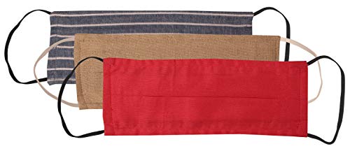 Image of Touchstone Filter pocket nose bridge double layer anti-pollution smog smoke cold cough protective cotton face mask Reusable Machine Washable for men, women.