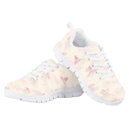 MARSVOVO Girls Running Shoes Mesh Non Slip Flexible Athletic Lightweight Breathable Outdoor Walking Sneakers for Kids3