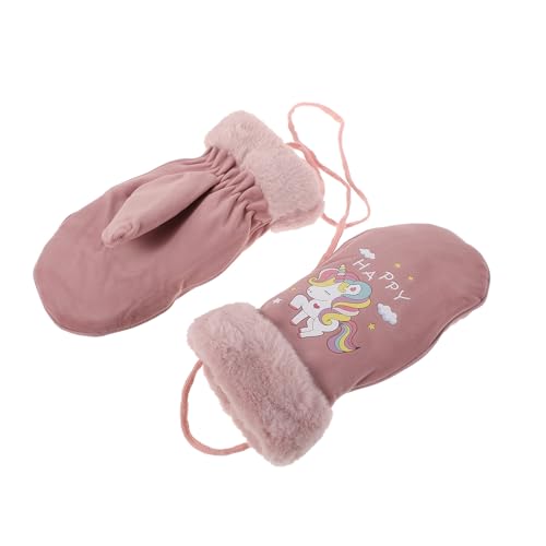 Guantes de esquí para pequeños: mitones deportivos Mikinona para abrigar en vacaciones