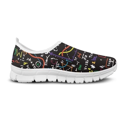 JoyLamoria Butterfly in Black and White Shoes for Wome Slip on Walking Shoe Art Travel Work Loafers Lightweight4