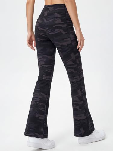 Image of Womanista Flare Pants for Women || Casual Trousers Women|| Trackpant for Woman || Gym Pants for Workout || Wide Leg Trousers || Stretchable Lycra Yoga