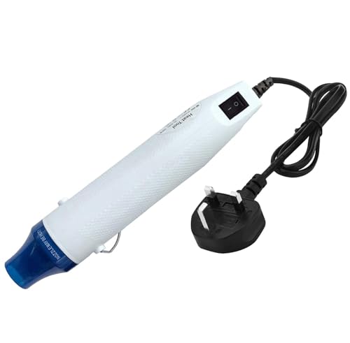 YACMMY Heat Gun Hot Air Heat Gun for Heat Shrink Tubing Embossing Heat Gun 300W 230V