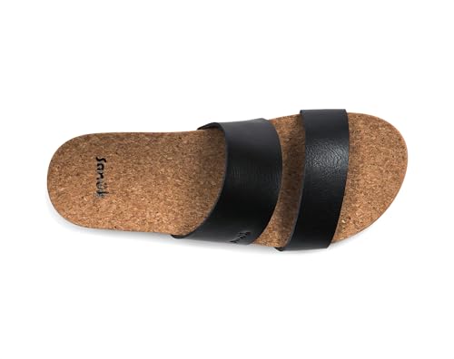 Image of Sanuk Womens Alt-Itude | Platform Sandals Women | Womens Fashion Slide Sandals | Molded Footbed with Arch Support