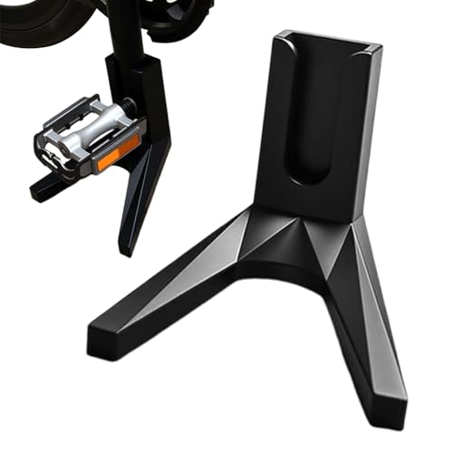 Generico Cavalletto Per Mountain Bike - Supporto Bici Stabile A Montaggio A Pavimento | Cavalletto per Esposizione Portatile per Biciclette per Uso in Casa, Appartamento, Soggiorno, All'aperto e Al