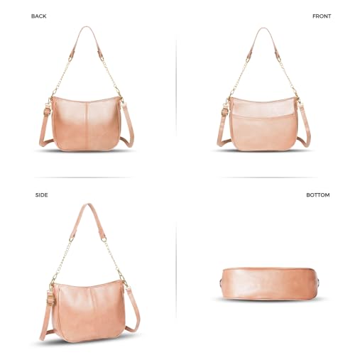 Image of Shoulder Bag for Women, Faux Leather Women's Shoulder Handbags, Fashionable Tote Purses for Women