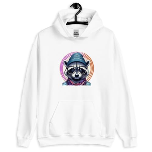 Sweat à capuche raton laveur pour vos sorties urbaines stylées
