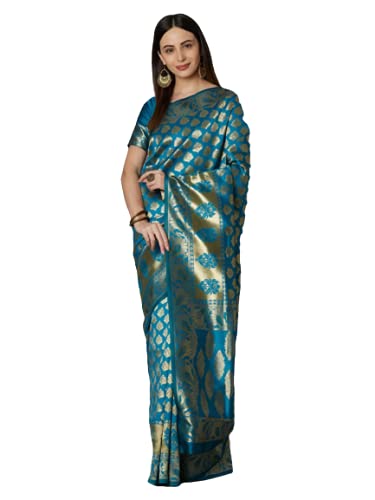 Banarasi Jacquard Soft Lichi Silk Saree 