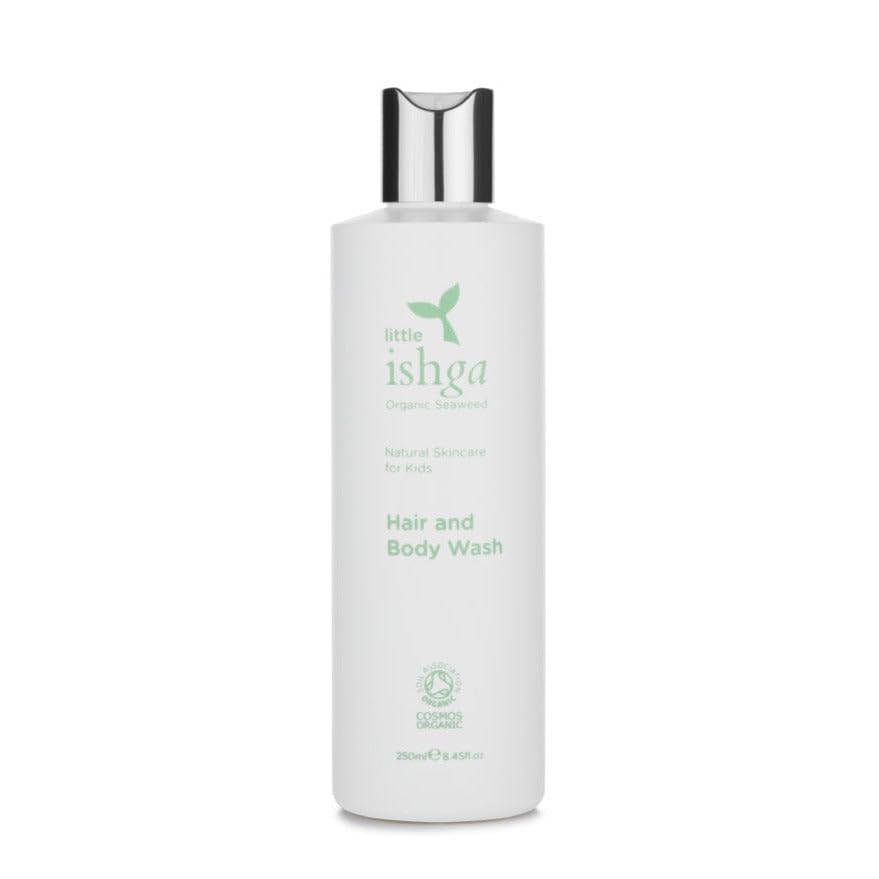 Image of Ishga Hair & Body Wash for Kids | Natural & Organic Shampoo for Children | Scottish Seaweed | Vegan, Cruelty-Free | Aloe Vera, Lavender | 8.45 fl oz (250ml)