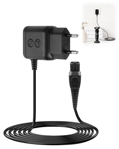 15 V HQ8505 Cargador para Philips Oneblade Norelco Serie 7000 9000 5000 3000, QP6530 QP6520 QP6510 QP6650 QP6620, MG7790 MG7720 MG7710 MG5750, One Blade Adaptador de alimentación Cordón 15 V HQ8505 Cargador para Philips Oneblade Norelco Serie 7000 9000 5000 3000, QP6530 QP6520 QP6510 QP6650 QP6620, MG7790 MG7720 MG7710 MG5750, One Blade Adaptador de alimentación Cordón