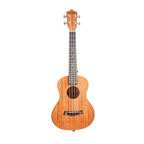 CaoQuanBaiHuoDian Exquisite Ukulele 4 Strings Mahagoni Ukulele Acoustic Ukulele Hawaii-Gitarre Instrument Geschenk Komfortables Gefühl (Farbe : Natural, Size : 26 inches) Cover