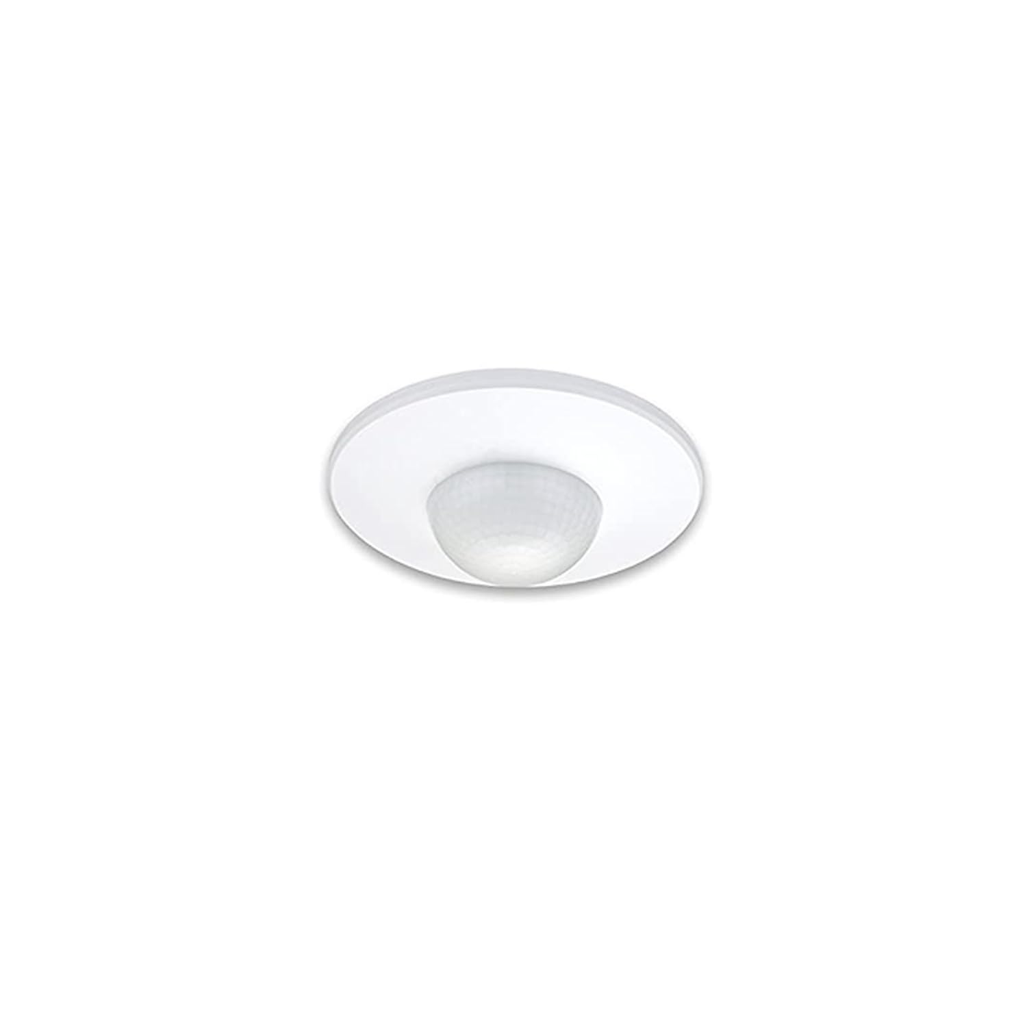 VoltShine Detector de movimiento PIR empotrable 360º, sensor de alta sensibilidad, ideal para seguridad y control de iluminación.