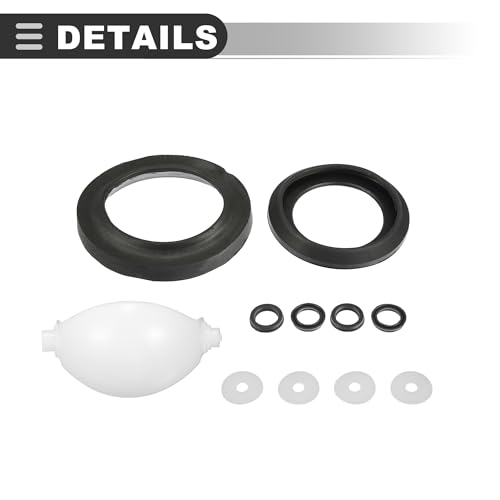 Image of Motoforti Waste Ball Replace,for Aqua Magic Style Lite,Plastic Rubber,Black White